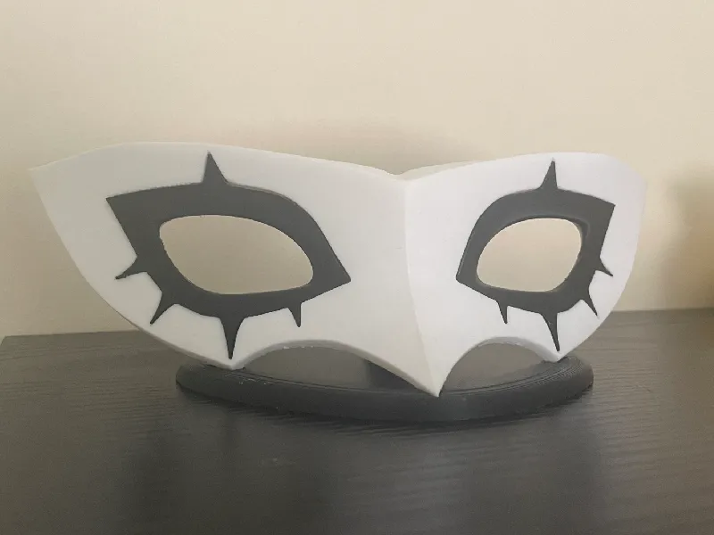 Joker Mask - Persona 5 - With Stand