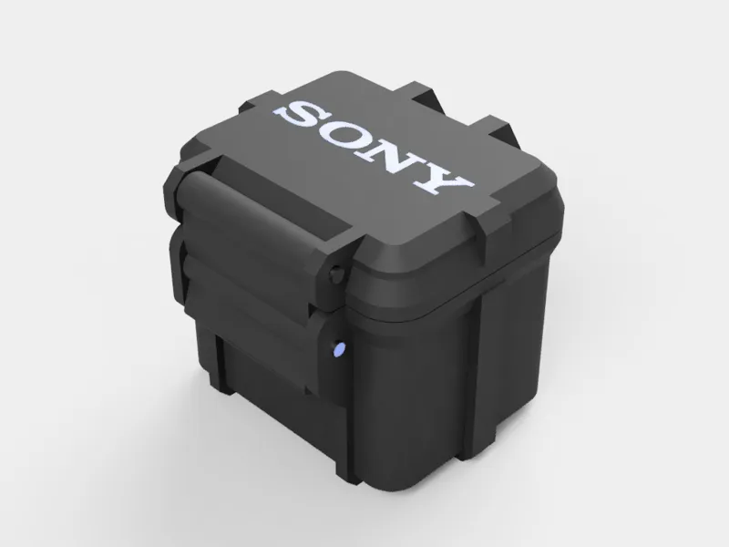 Sony np-fz100 battery waterproof case 2 slot