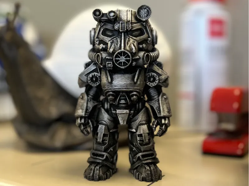 Fallout Inspired Power Armor Figure