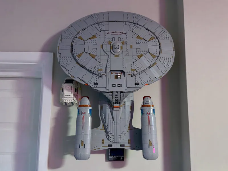 Star Trek: Enterprise NCC-1701-D #10356 Wall Mount