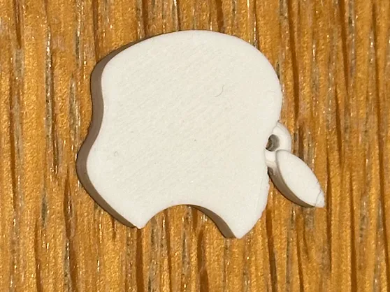Apple Logo Keychain