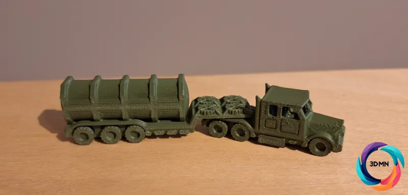Mini truck with trailer