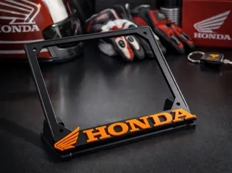 Honda Style - EU Motorcycle License Plate Frame