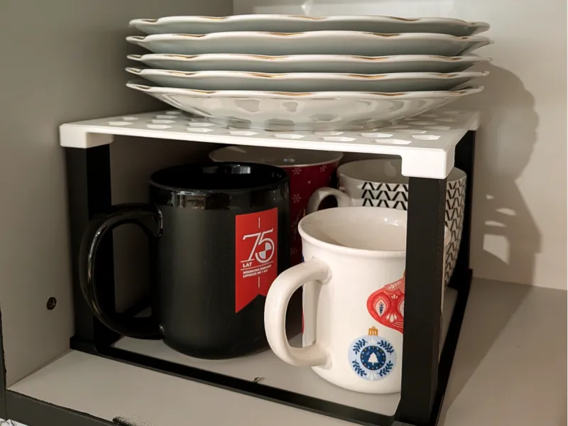 Shelf Organizer for Cabinets