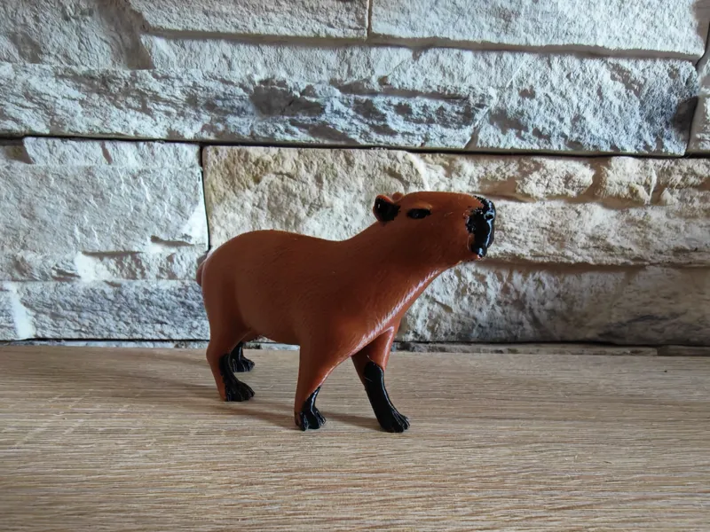 Realistic Capybara - Schleich Inspired 