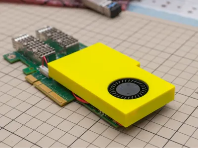 Mellanox ConnectX-4 Lx Fan Shroud