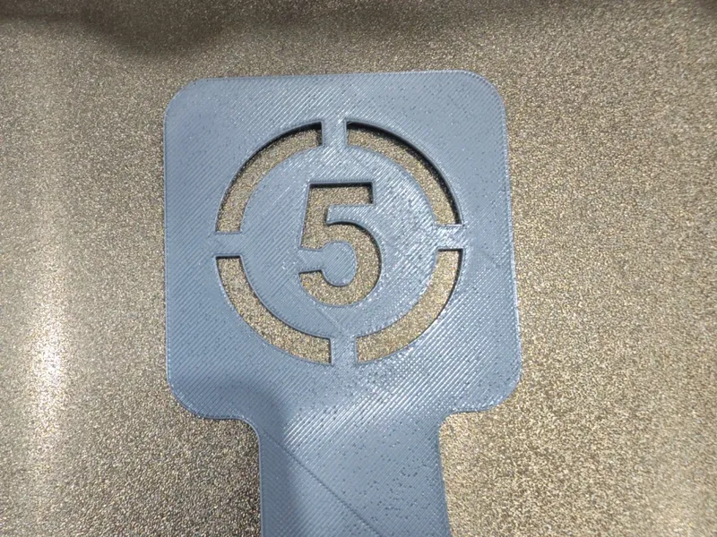 直径5cm孔喷漆模板