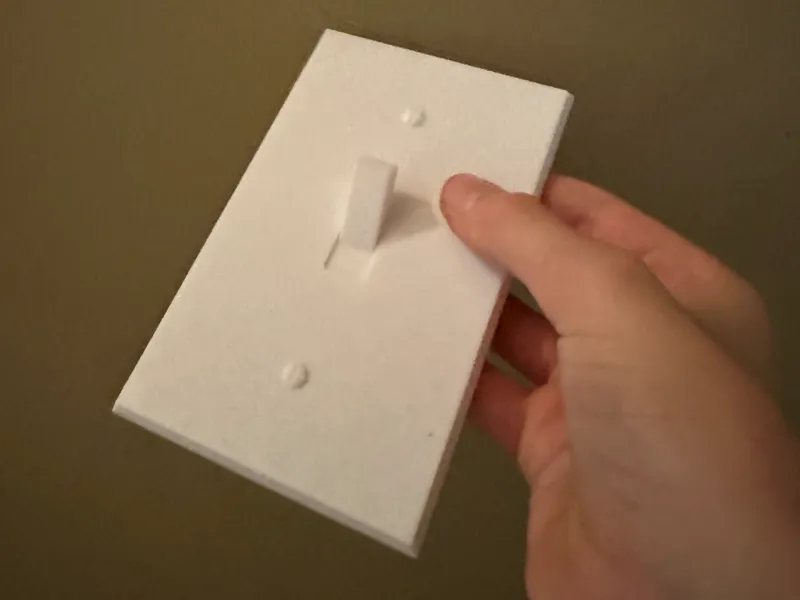 Fake light switch