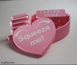 Heart popup box - Valentines Day fidget