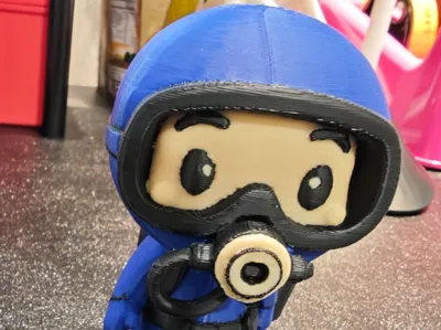 Scuba Diver Toy Figure