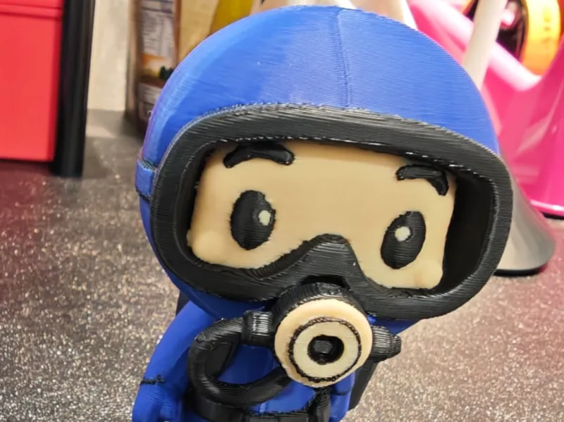 Scuba Diver Toy Figure