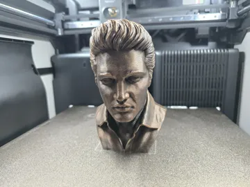 Figura decorativa: Elvis Presley Bust — vista de referencia 5