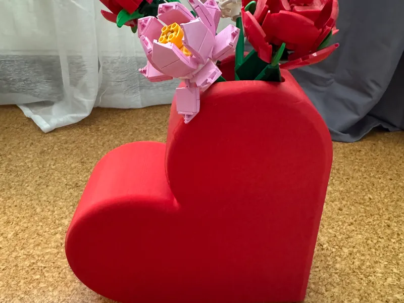 Herz Vase