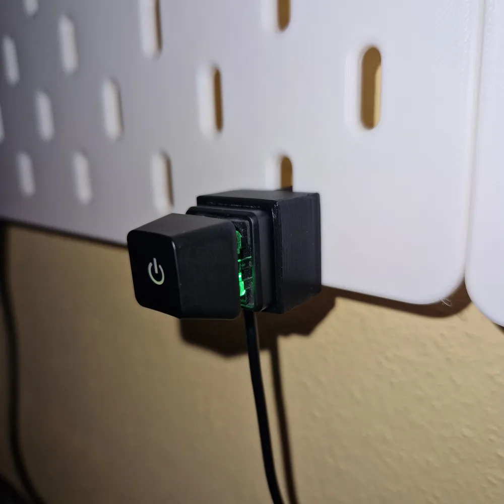 Pc on/off Switch, Keycap holder for Skadis - Free 3D Print Model ...
