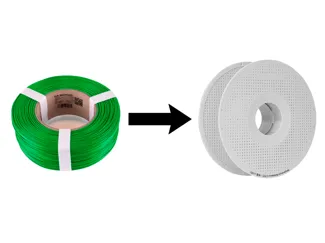 adaptadores SmartMaterials refill a bambulab spool