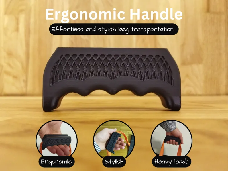 Ergonomic Handle for Bags