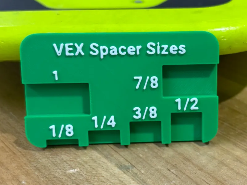 Vex Spacer Sizing Tool V2