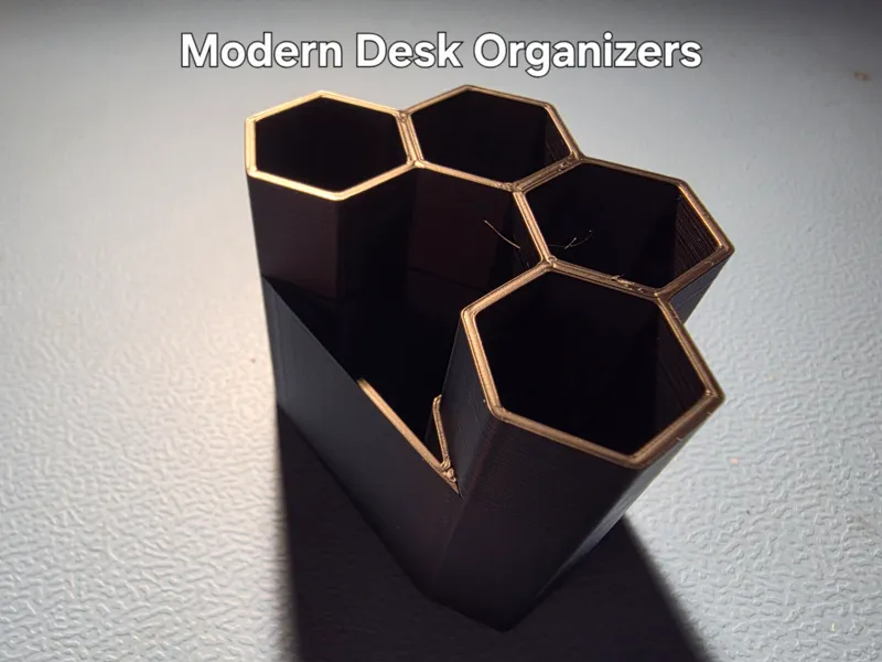 Modern and Minimalistic Office Desk Organizers