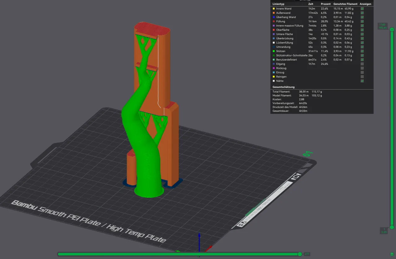 A1 Top-side-mount Spool Holder with AMS Lite view 2
