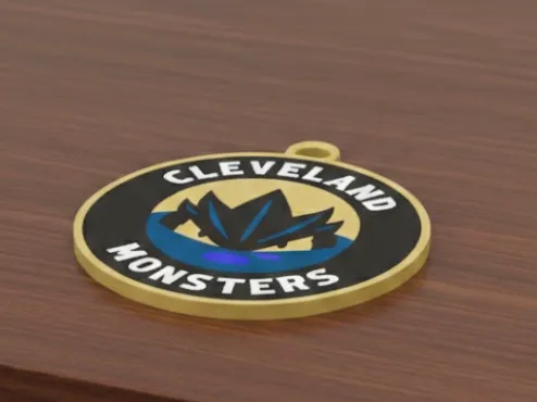 Cleveland Monsters ahl hockey hype chain