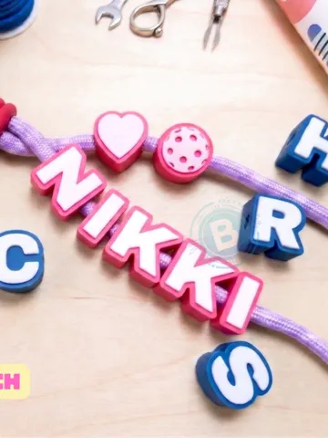 Llavero: Chunky Paracord Beads | Letters, Numbers & Charms — vista de referencia 2