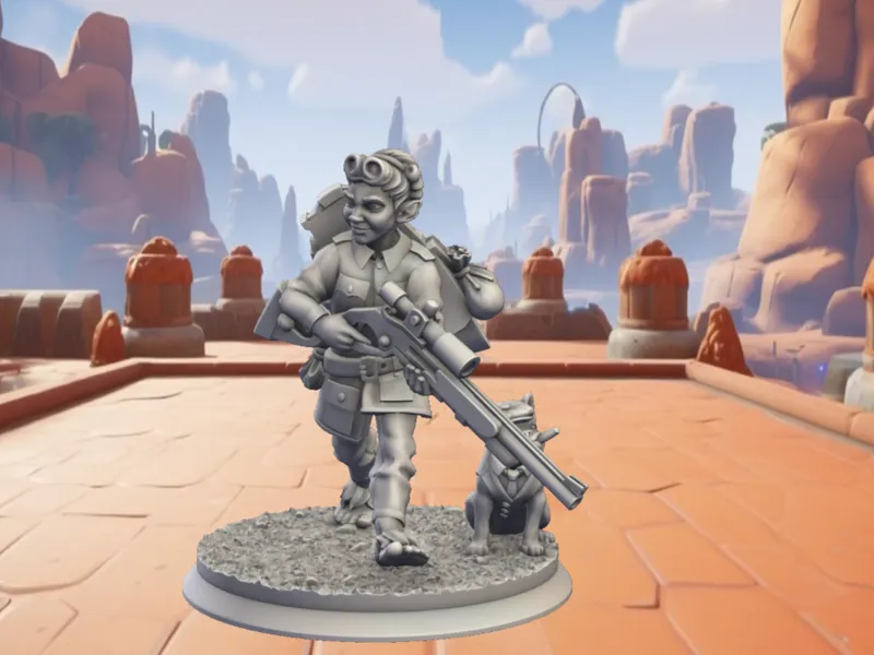 Halfling Snipers and Grimdark Halfling squad