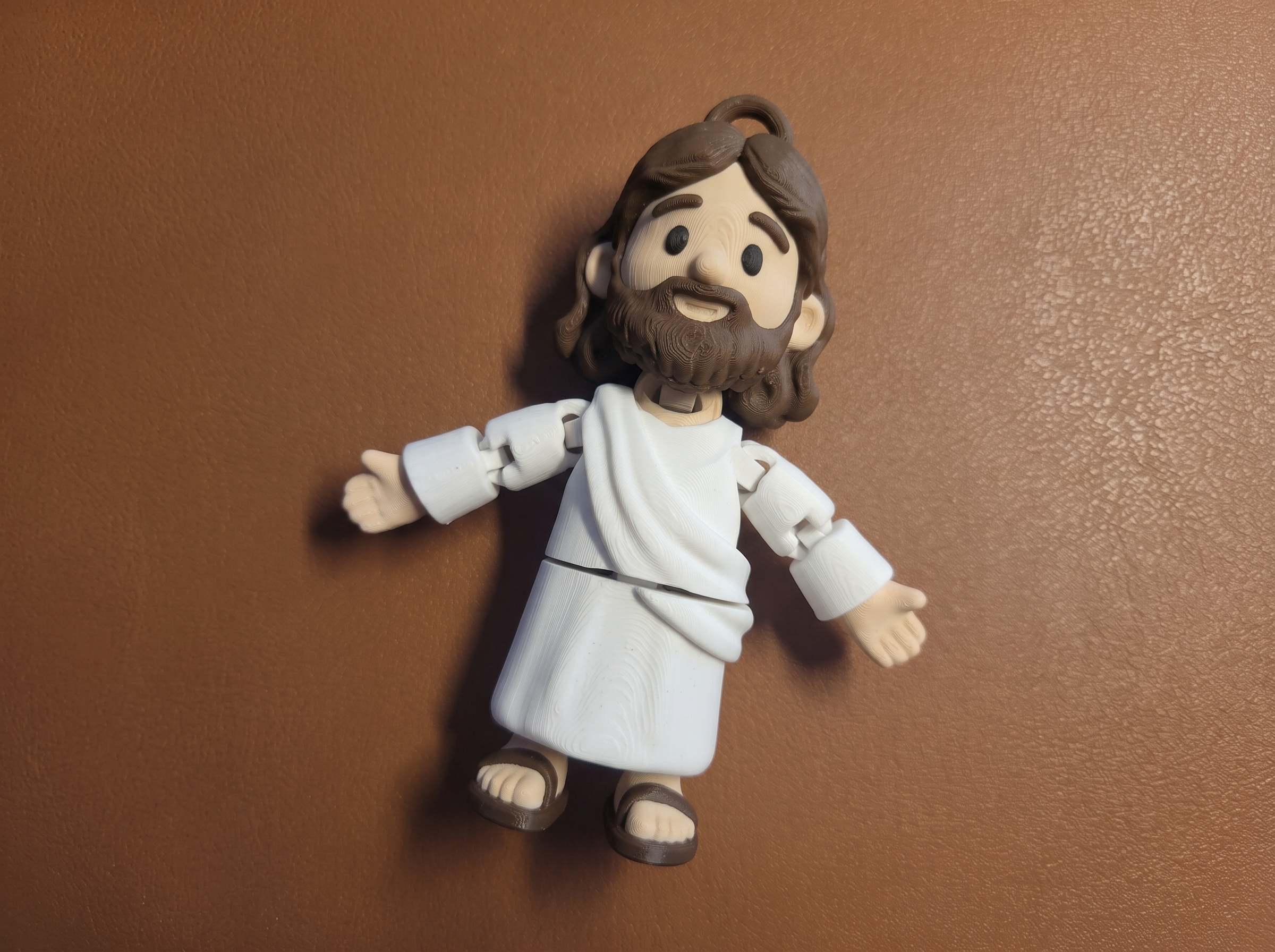 Flexi articulated Jesus Keychain - 1