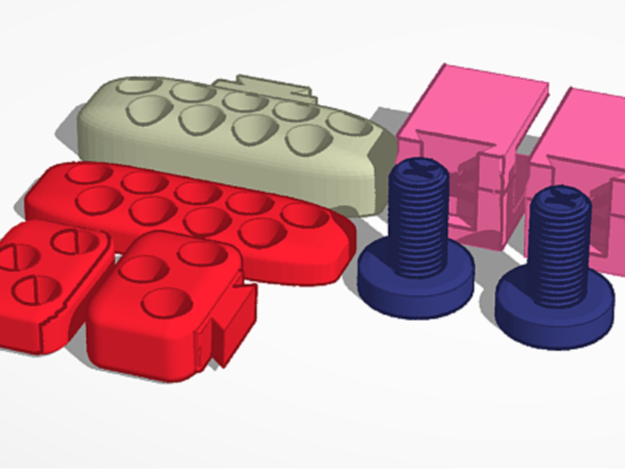 Modulares Vape- & Liquid-Halter Set  Stecksystem