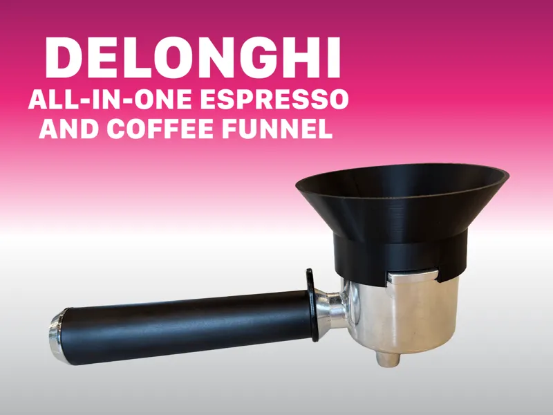 DeLonghi Combo Espresso and Drip Coffee Funnel