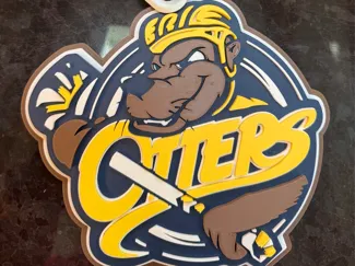 Erie Otters Oversized Necklace Pendant + Chains