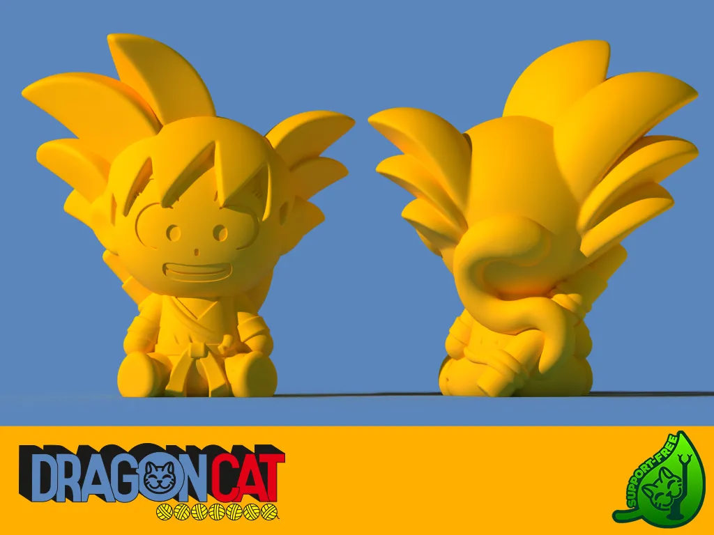 Dragon Cat - Goku view 2