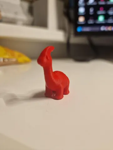 Objeto manipulable: Mini Parasaurolophus Fidget - Micro Zoo — vista de referencia 3