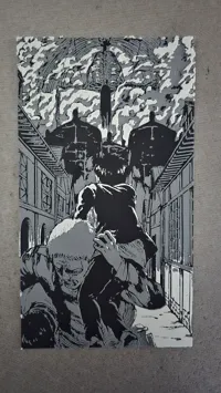 Portrait lumineux Eren Jaeger — Attaque des Titans — photo 3