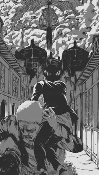 Portrait lumineux Eren Jaeger — Attaque des Titans — photo 1