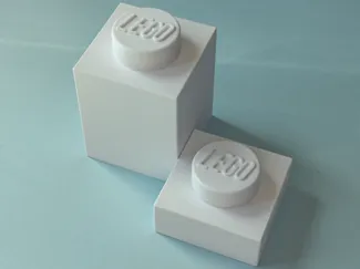 10:1 bricks storage stackable 1x1 piece 
