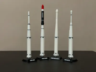 Thor Series 1:200 Rocket Garden