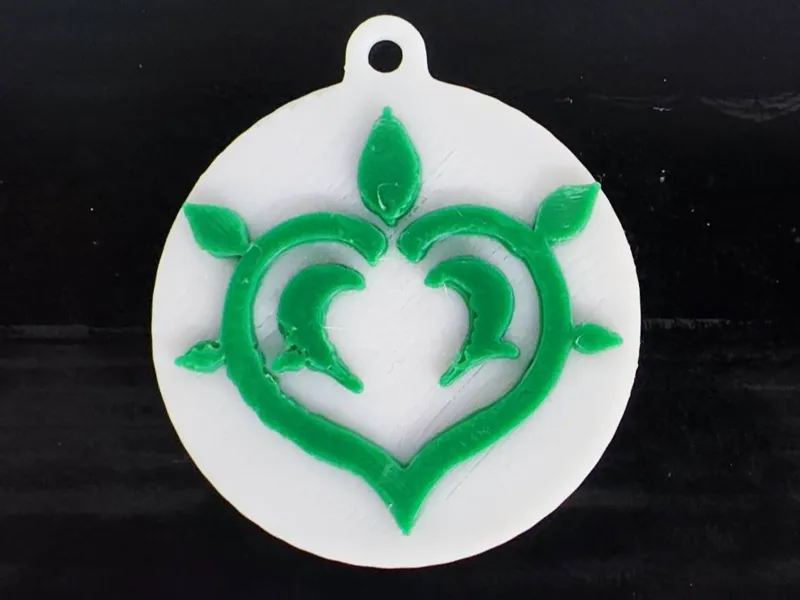 Genshin Dendro Keychain