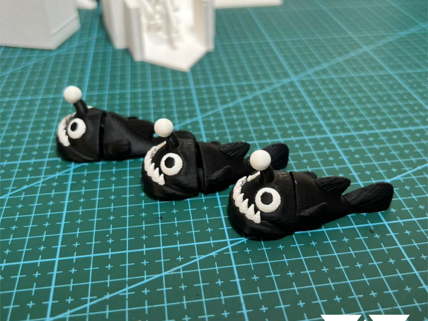 Miniatura 1 do modelo 3D Flexi Anglerfish