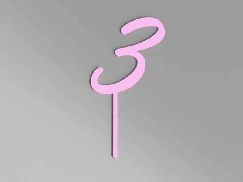 Cake Topper 3