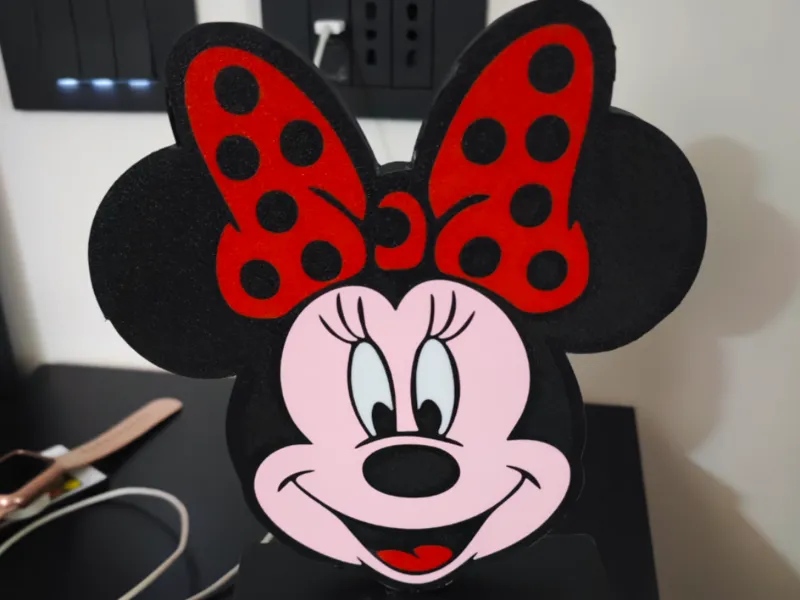 Rechargeable Minnie Lamp