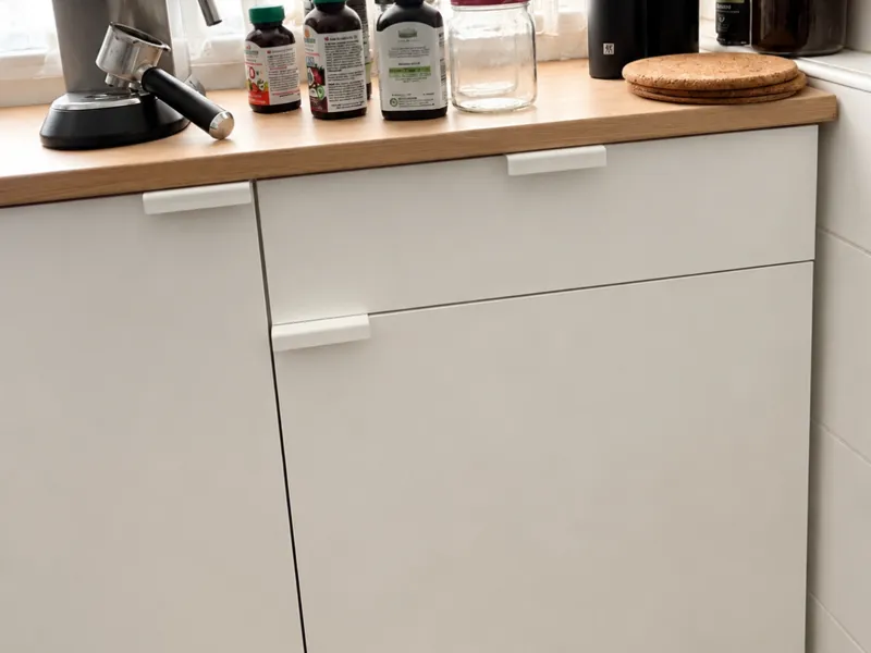 100mm Cabinet Handle for 17mm Doors / Drawers
