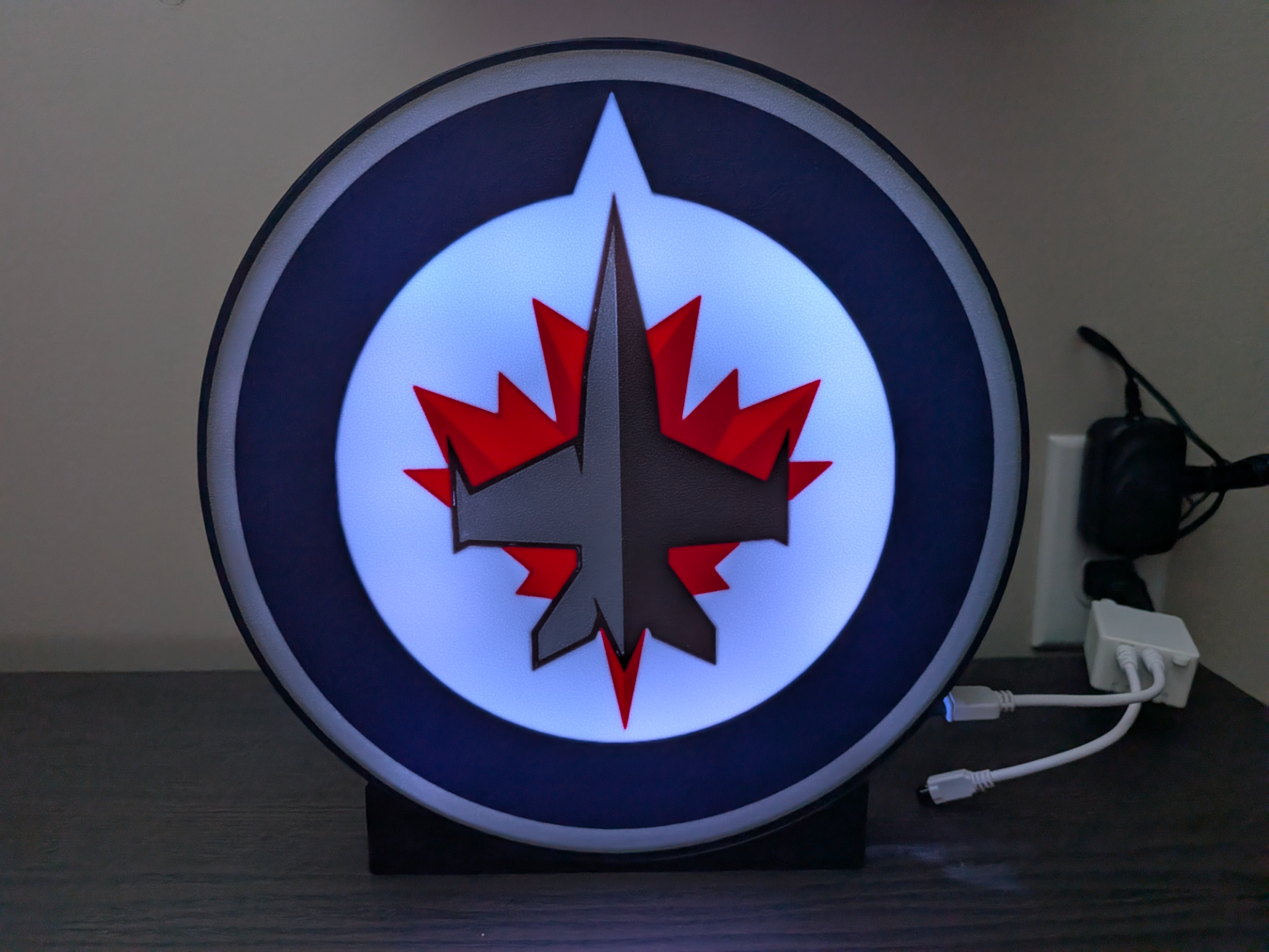Winnipeg Jets Logo Lightbox