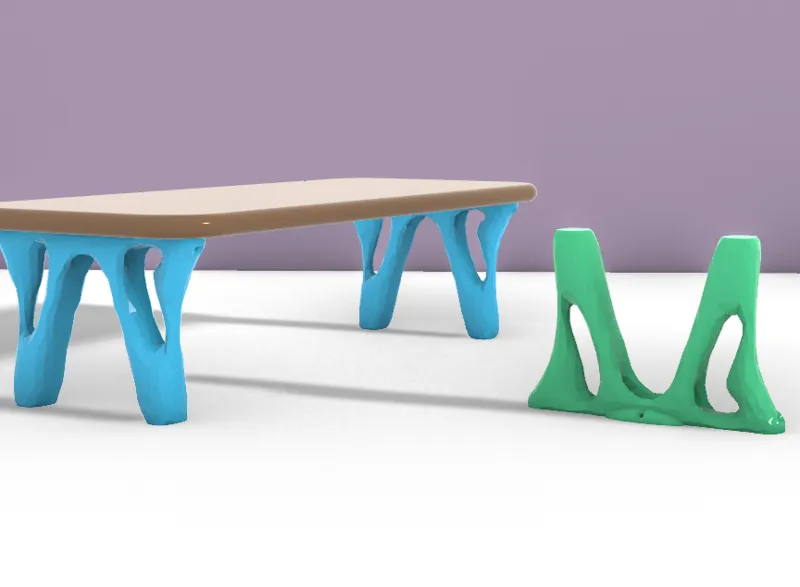 Riser Table Feet