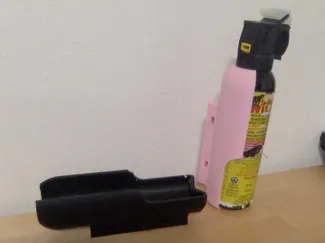 3D printed bear spray holster (zip tie mount)
