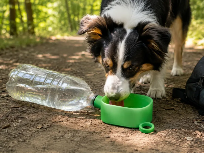 Abreuvoir randonnée pour animaux 