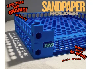 Sandpaper Holder 