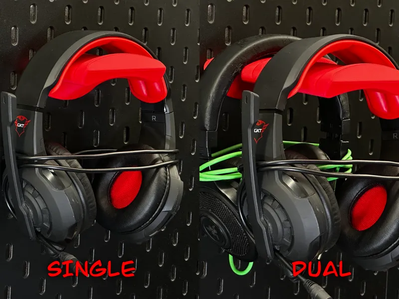 SKÅDIS Headphone Holder (Single & Dual)