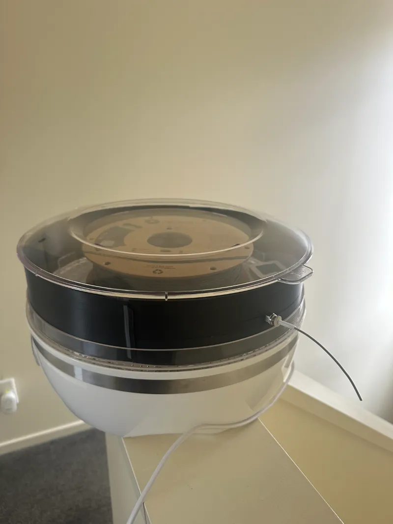 Filament Dryer extension w/ Bowden Tube Exit