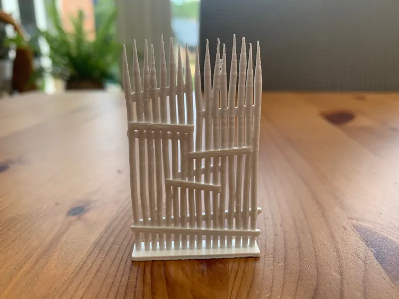 Palisade fence- For Dioramas and tabletop gaming