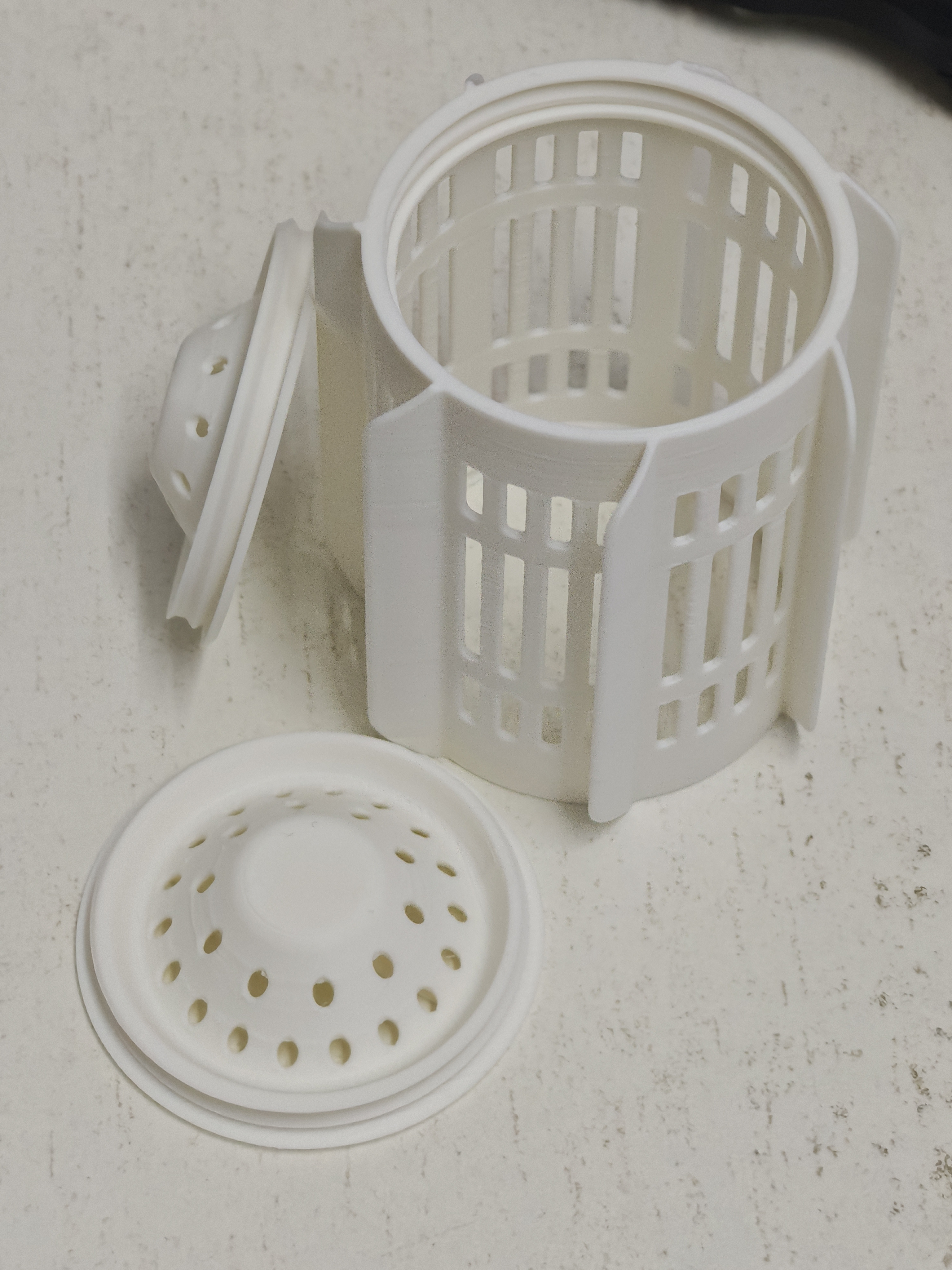 Miniatura 2 do modelo 3D 高性能、可筛选颗粒、易打印、多料盘兼容、美观的拓竹料盘分子筛干燥桶